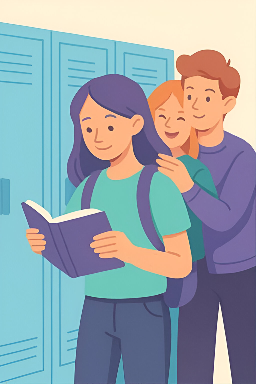 Student with bow tie